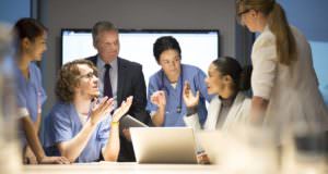 business and medicine working together